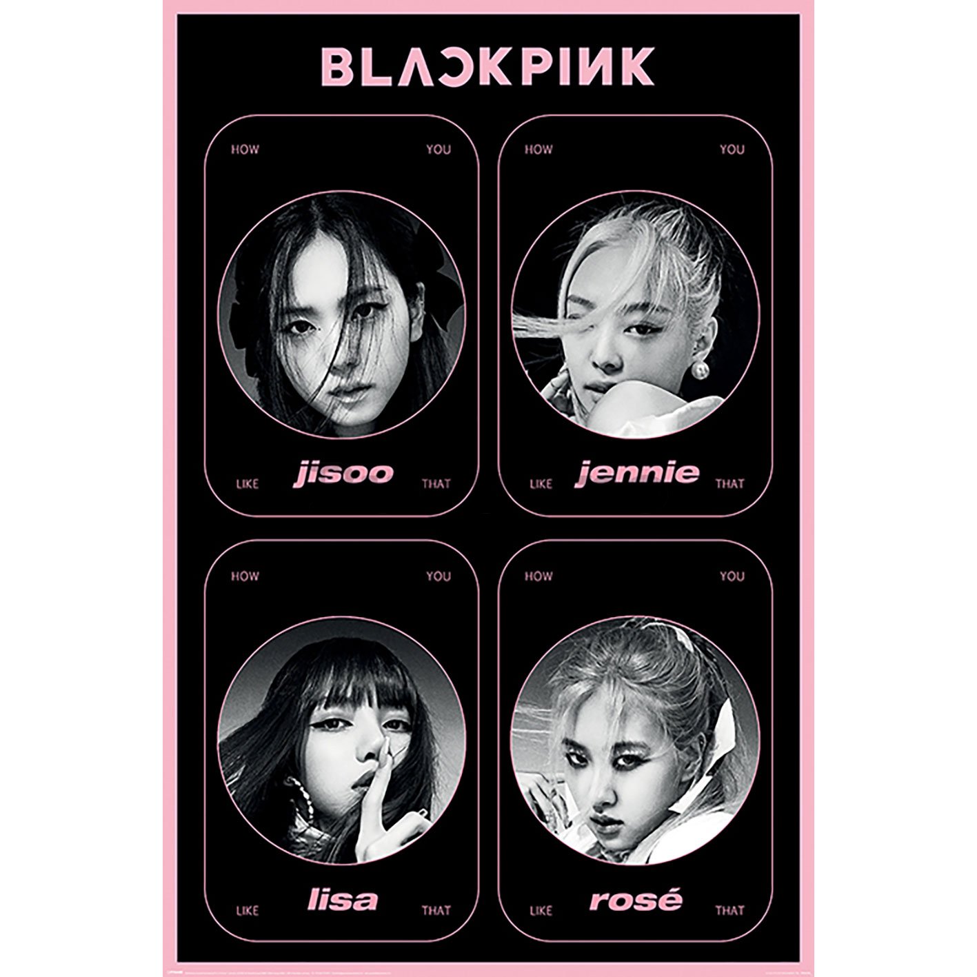 Poster - Black pink (How you like that)