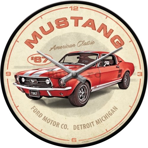 Ceas retro - Ford Mustang (GT 1967 Red)
