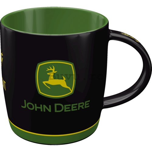 Cană - John Deere Logo Black
