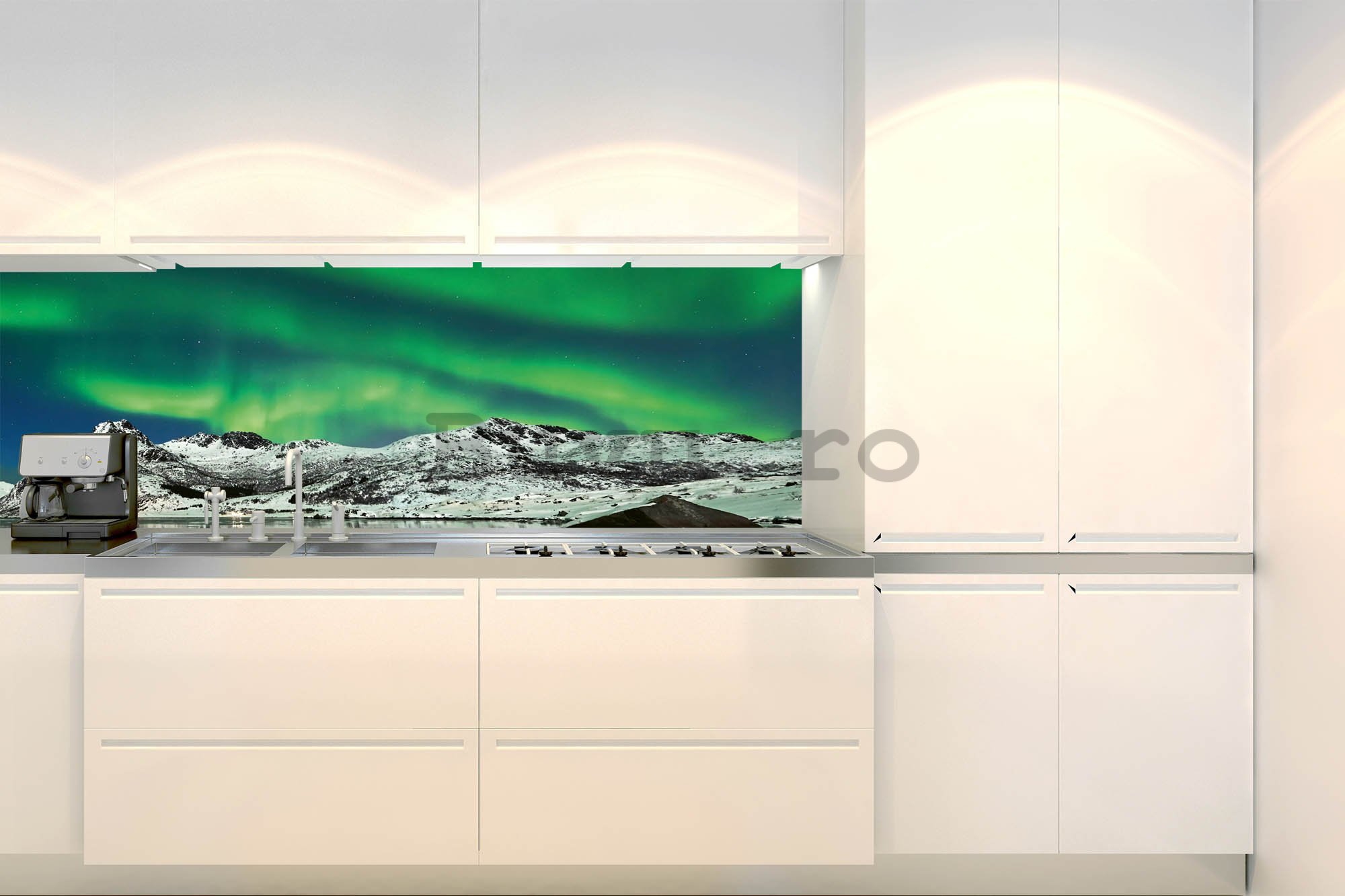 Tapet autoadeziv lavabil pentru bucătărie - Aurora, 180x60 cm