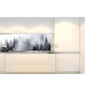 Tapet autoadeziv lavabil pentru bucătărie - Ceața, 180x60 cm