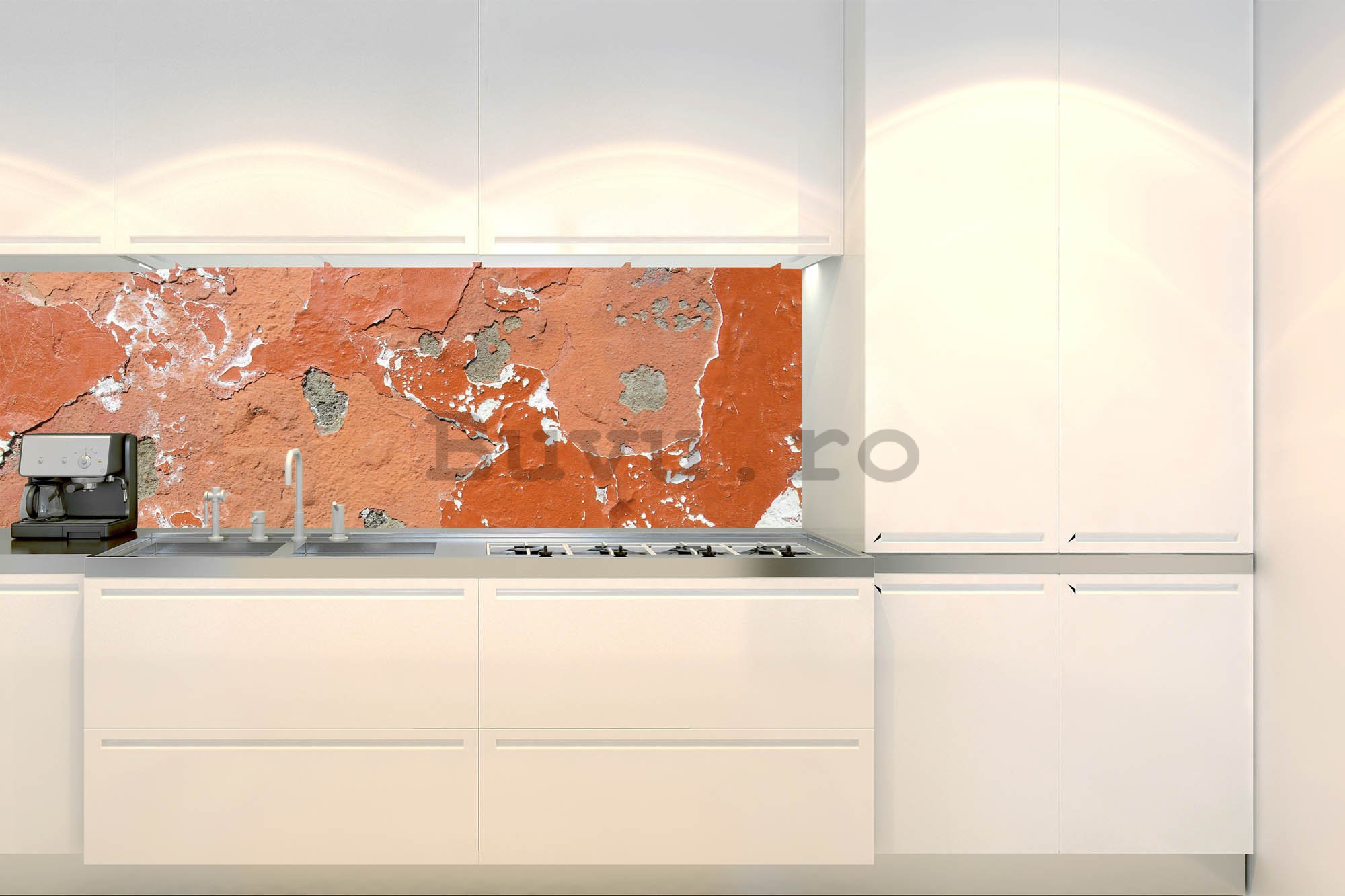 Tapet autoadeziv lavabil pentru bucătărie - Textura degradată, 180x60 cm