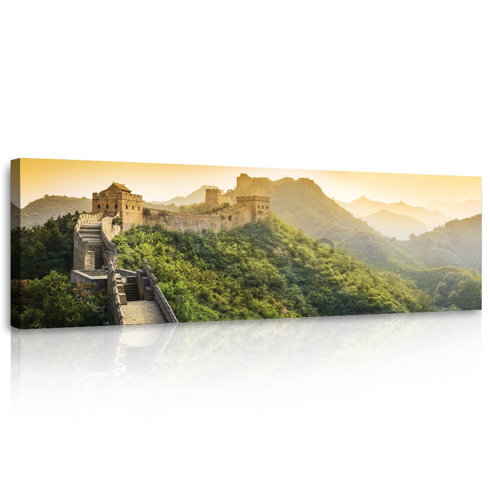 Tablou canvas: Marele Zid Chinezesc - 145x45 cm