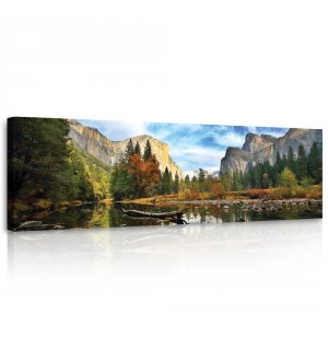Tablou canvas: Parcul Național Yosemite - 145x45 cm