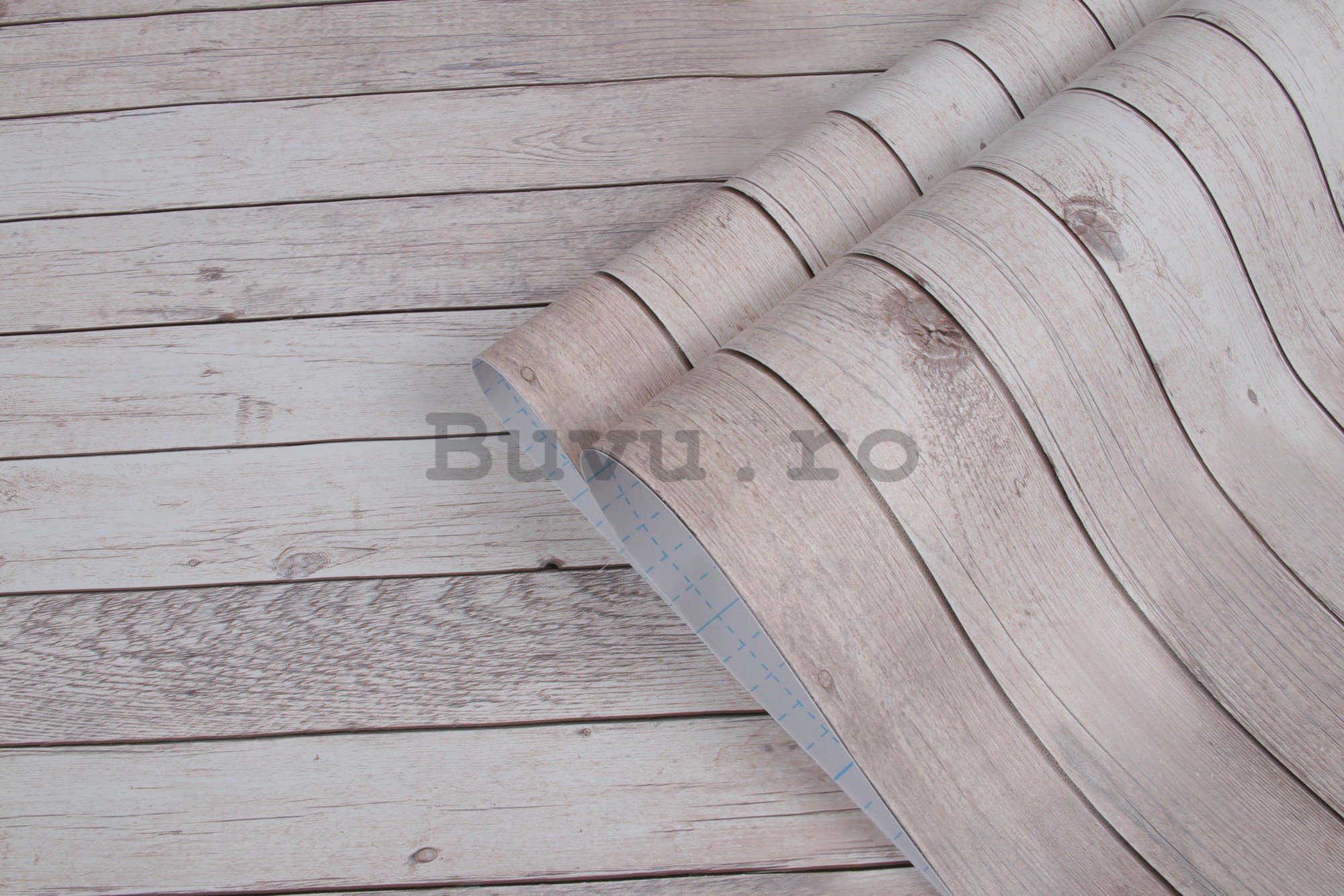 Folie autoadezivă pe mobilier decor lemn gri deschis 45cm x 3m