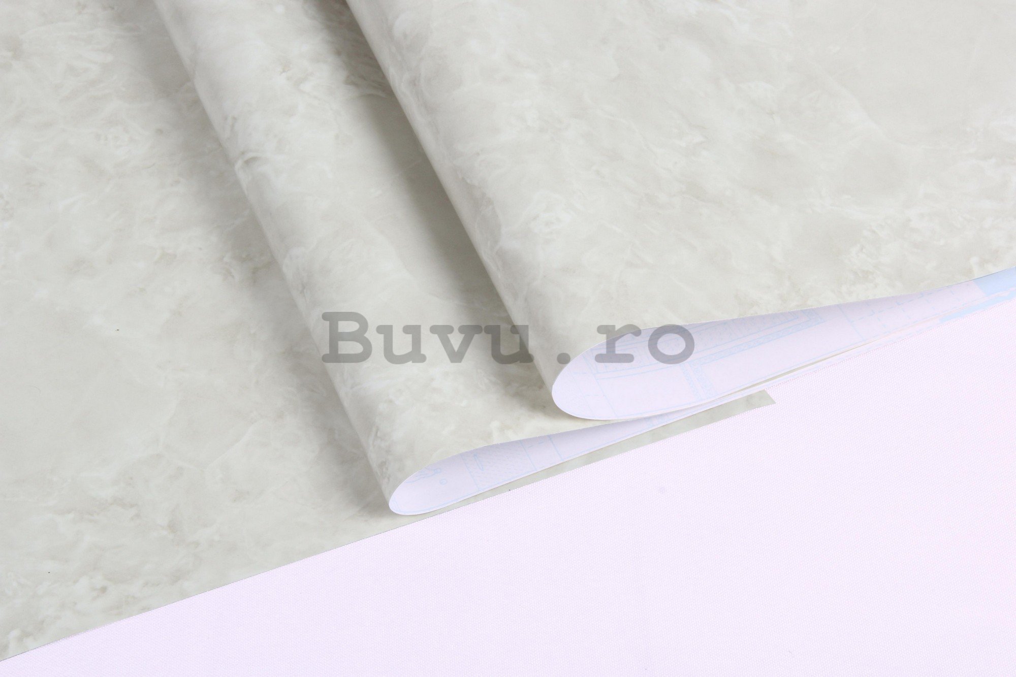 Tapet autoadeziv pentru mobilier marmură albă 45cm x 3m