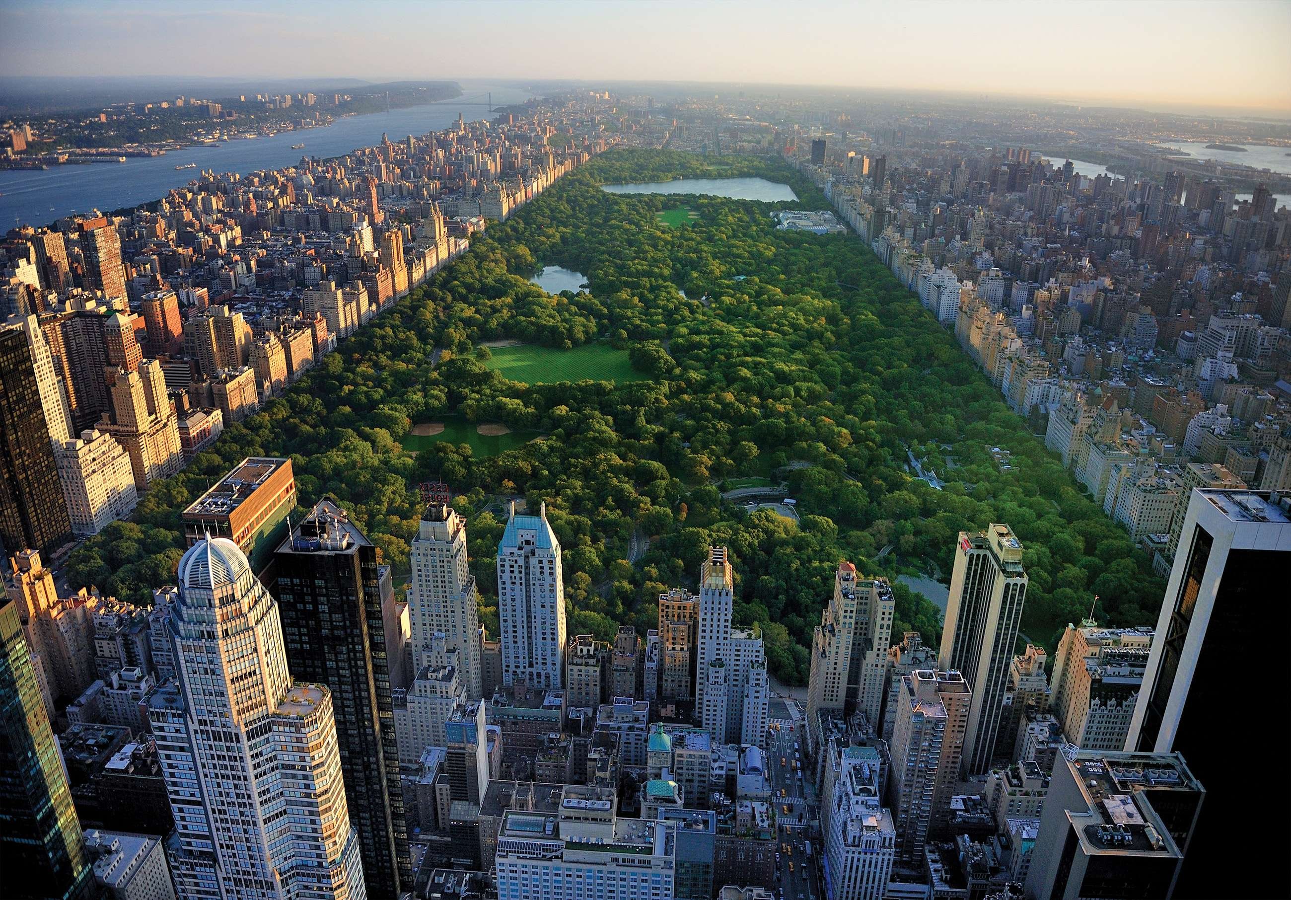 Fototapet vlies: New York Central Park - 254x184 cm