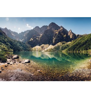 Fototapet vlies: Lac de munte - 368x254 cm