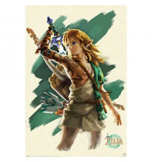 Poster - The Legend Of Zelda: Tears Of The Kingdom (Link Unleashed)