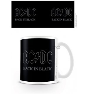 Cană - AC/DC (Back in Black)