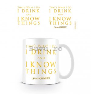 Cană - Game Of Thrones (Drink & Know Things)