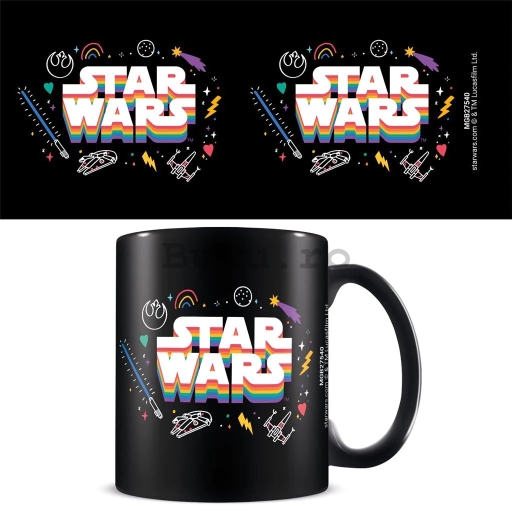 Cană - Star Wars Pride (Logo Rainbow)