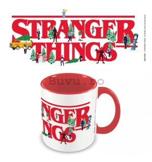 Cană - Stranger Things 4 (Christmas Logo)