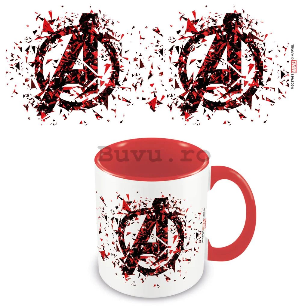 Cană - Avengers (Shattered Logo)