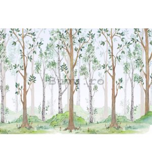 Fototapet vlies: Pădurea copiilor - 368x254 cm
