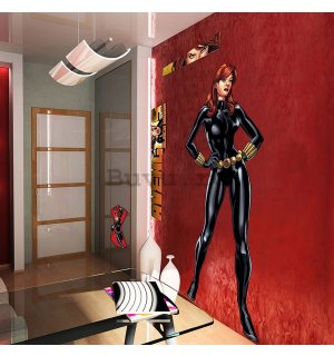 Abțibild pentru perete - Avengers Black Widow (2)