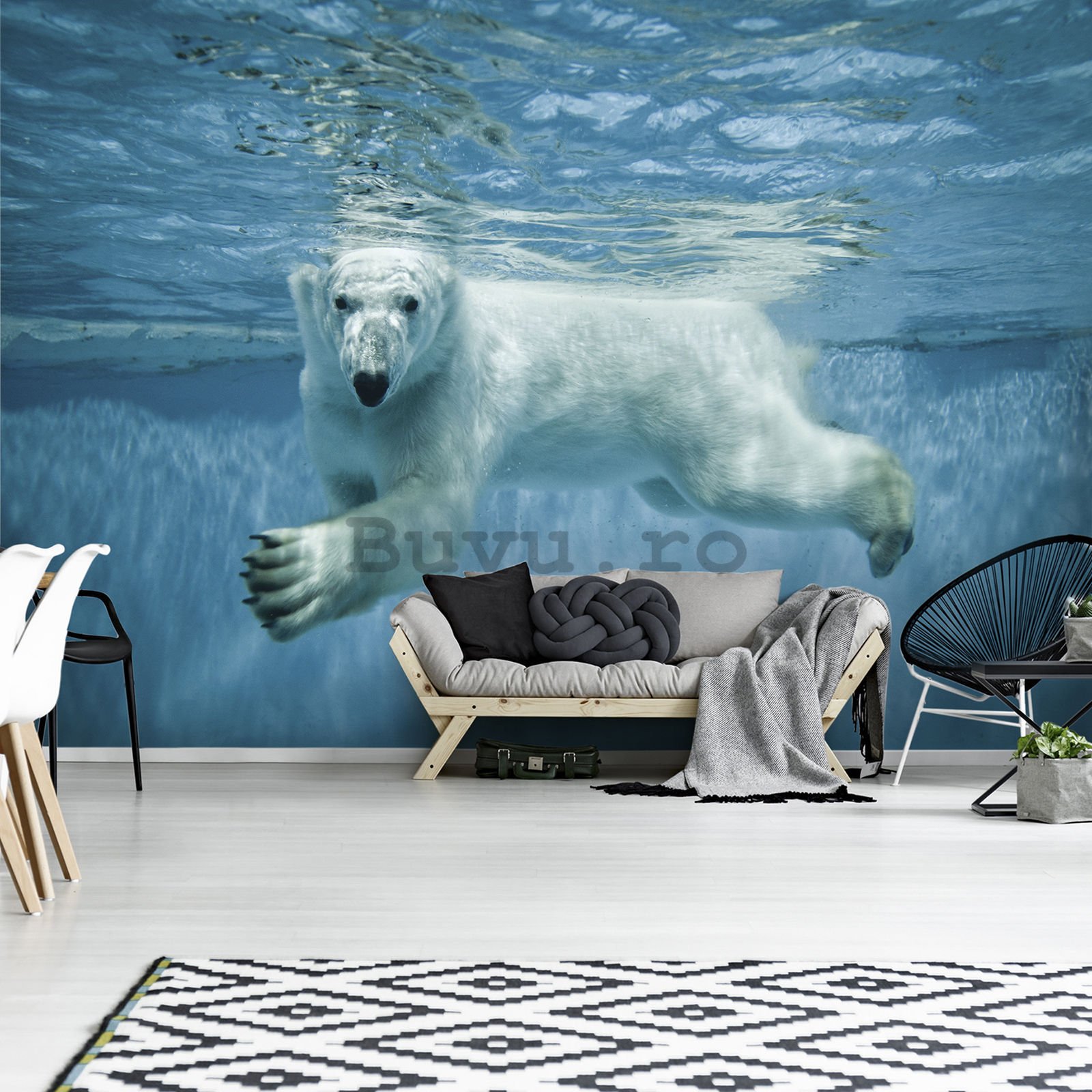 Fototapet vlies: Polar Bear (1) - 416x254 cm