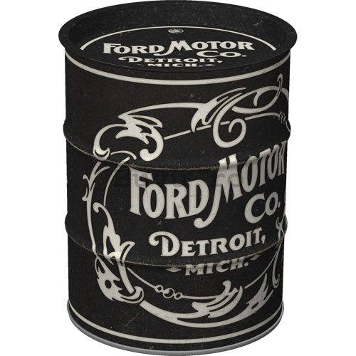 Pușculiță metalică (barel): Ford - Vintage Logo