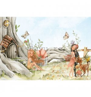 Fototapet vlies: For kids fairytale fairy - 254x184 cm