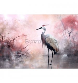 Fototapet vlies: Art Abstract Birds - 254x184 cm