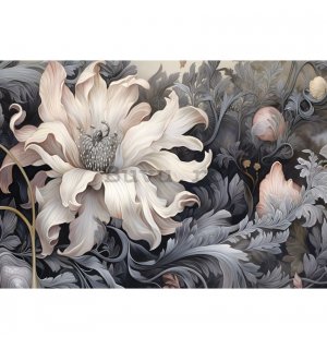 Fototapet vlies: Art Nature Abstract Big Flower - 254x184 cm