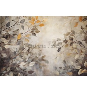 Fototapet vlies: Leaves Autumn Colors - 254x184 cm