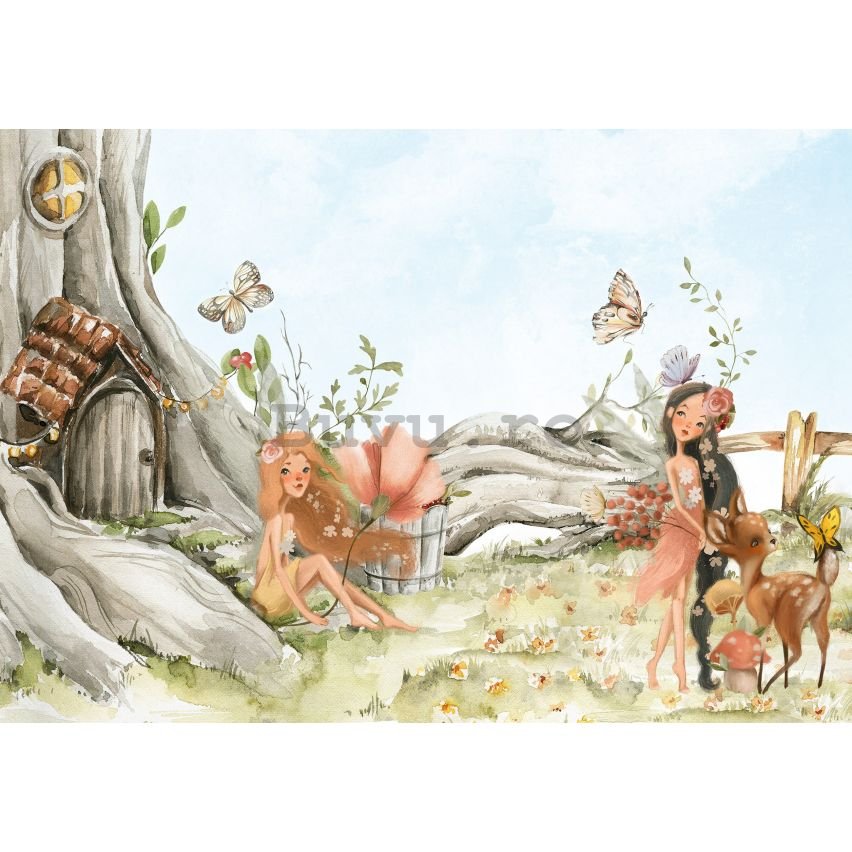 Fototapet vlies: For kids fairytale fairy -152,5x104 cm