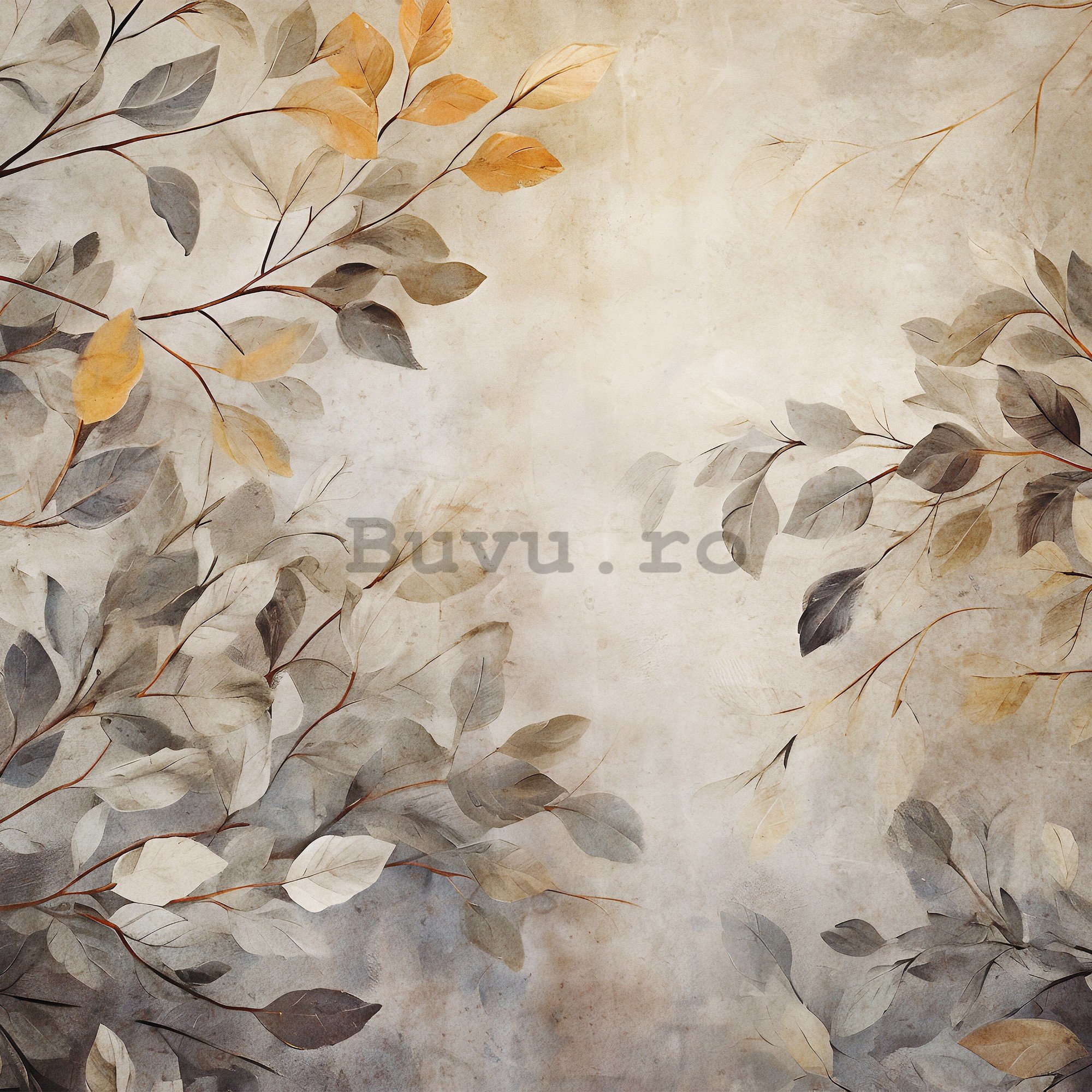 Fototapet vlies: Leaves Autumn Colors - 312x219cm