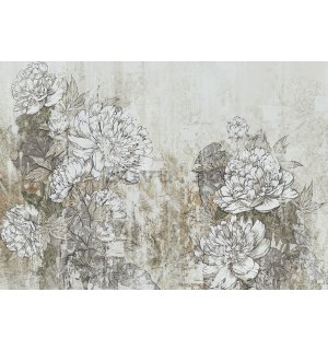Fototapet vlies: Flowers (2) - 312x219cm